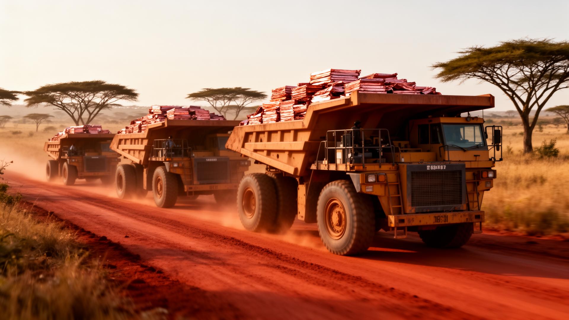 Eagle Star Group armed security convoy operating in the Copperbelt